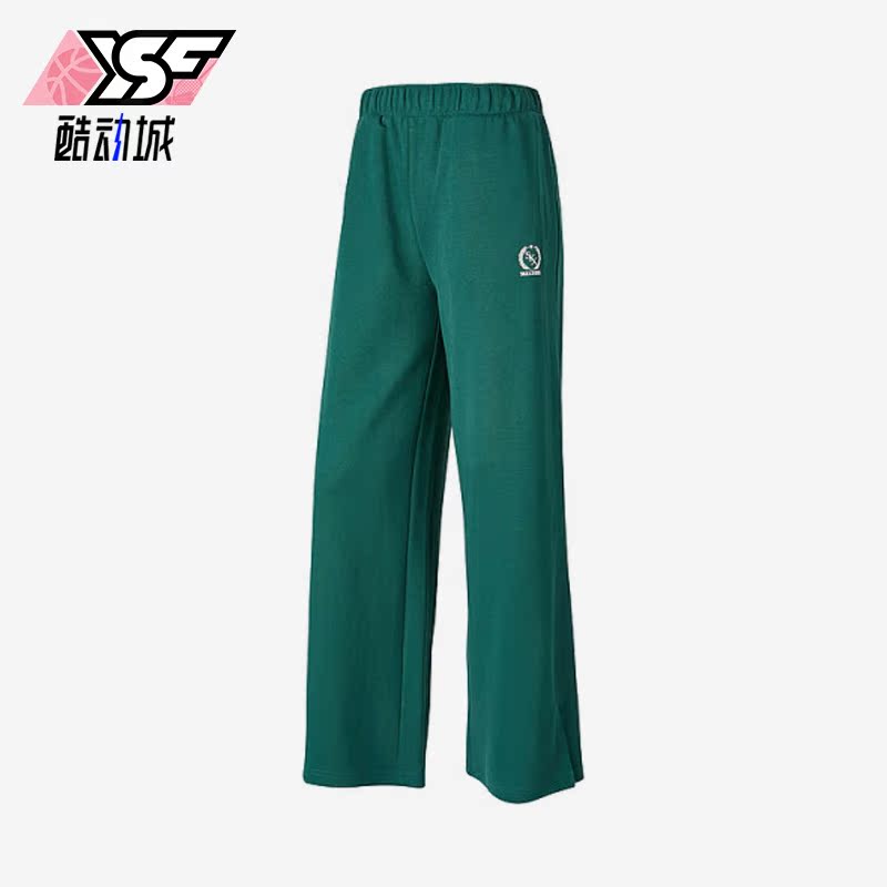 Skechers/斯凯奇正品新款女子针织直筒宽松休闲长裤P423W052-02A2