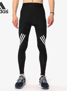 Adidas/阿迪达斯正品2019新款ASK SPR LT 3S男子训练紧身裤DQ3561