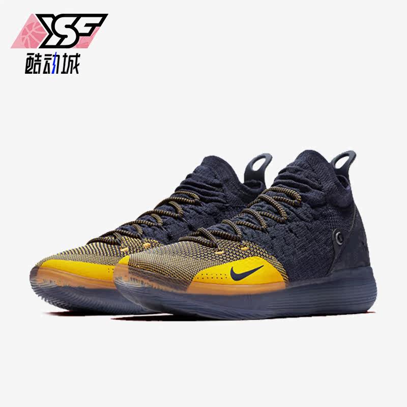 Nike/耐克正品KD 11新款男子实战透气运动篮球鞋AO2604-400