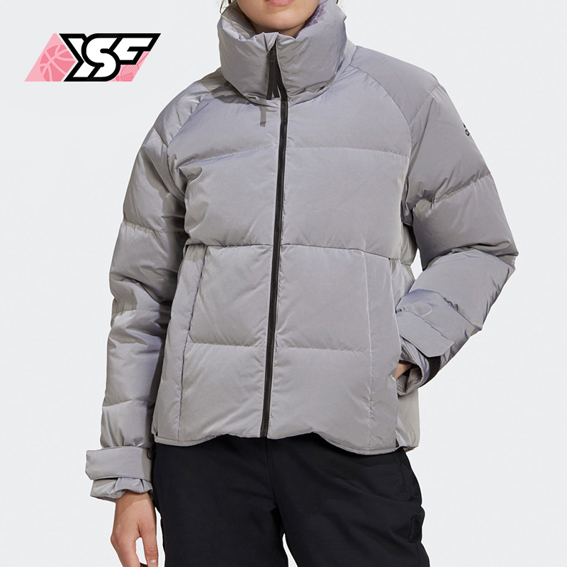Adidas/阿迪达斯正品2020女子W GLAM ON PUF J 休闲羽绒服 FT2534