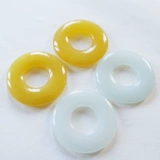 Большой защитный амулет из нефрита, пряжка, кольцо, аксессуары ручной работы, ручка, аксессуар для волос, «сделай сам»