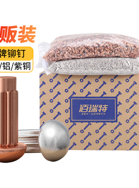 不锈钢滚花铝铆钉GB827铝标牌铆钉铜铭牌商标实心铆钉M2M2.5M3M4