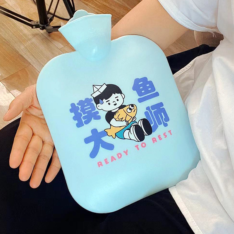 大号加厚PVC暖水袋床上暖脚灌水