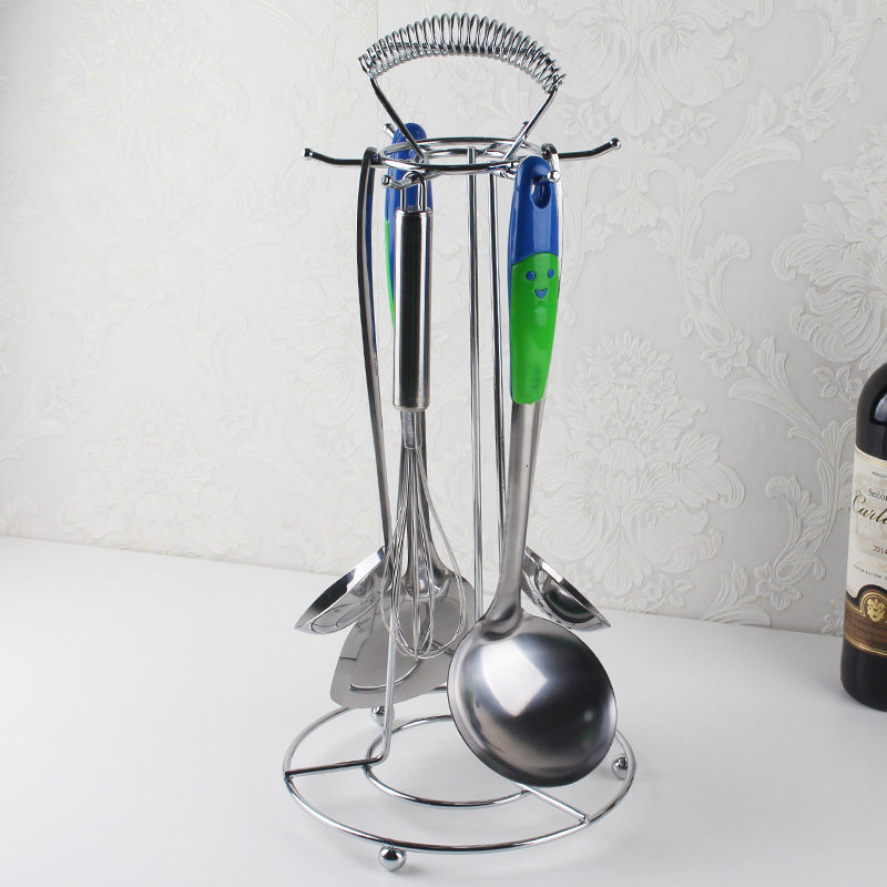 kitchen Shelf Stainless steel Hooks multi-function Kitchenware pylons circular Spoon Storage Arrangement Stands Spatulain the Decoration main material , Kitchen , Kitchen accessories , Shelf  category - from Buy2taobao.com to provide professional Taobao agent buy service
