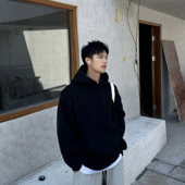 重磅加厚休闲上衣外套 复古连帽卫衣男秋季 飞型记2026新款 420g美式