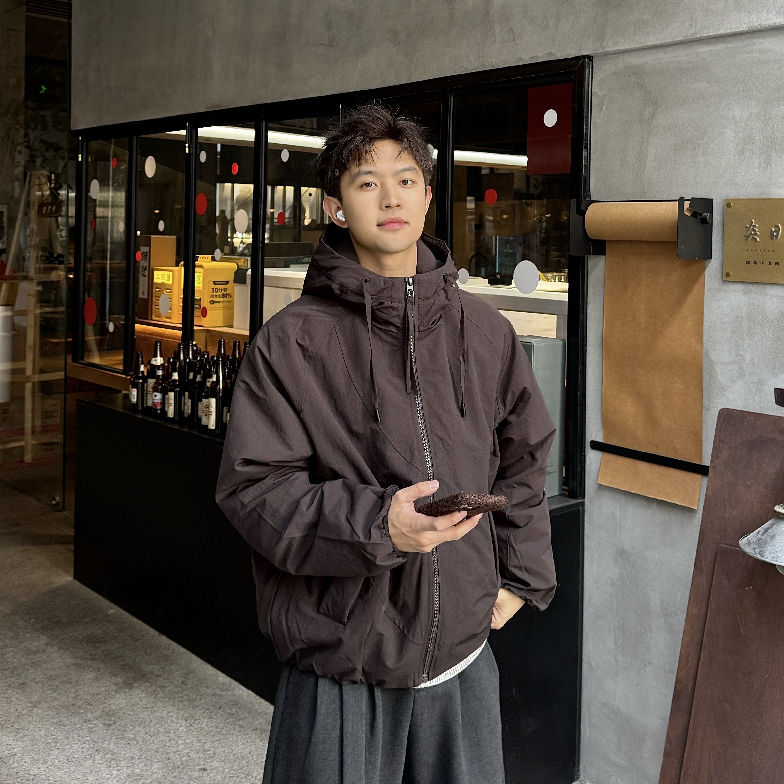 飞型记工装风连帽棉衣男冬季新款宽松休闲百搭加厚保暖外套棉服,男装,棉衣,淘宝优惠券,粉丝福利购,淘宝优惠卷