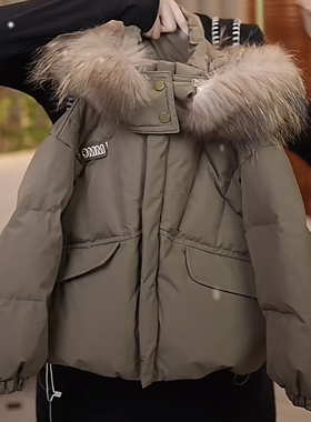 玛米玛卡时尚军绿色棉服75480101024