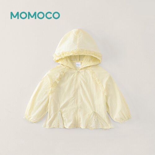 【呼呼专享】MOMOCO夏季女童百搭甜美薄款休闲外套78630111001