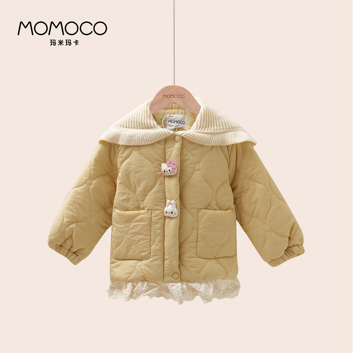 玛米玛卡女童时尚可爱外套 77830125006,童装/婴儿装/亲子装,普通外套,淘宝优惠券,粉丝福利购,淘宝优惠卷