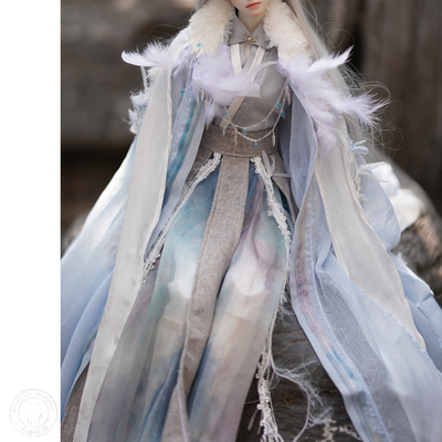 原创BJD古风古装娃衣材料包龙魂壮叔ob27男46分diy特体兵人id75td