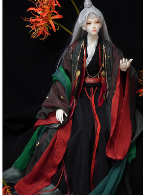 原创BJD娃衣材料包男兵人34分6特体龙魂soom叔id75ob27td仙侠古风