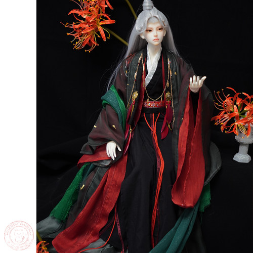 原创BJD娃衣材料包男兵人34分6特体龙魂soom叔id75ob27td仙侠古风