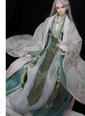 BJD娃衣材料包古风TD75壮叔ob24男女3分特体68汉服兵人清冷国风id