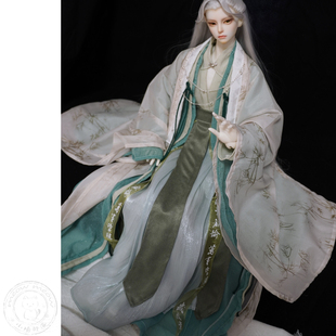 BJD娃衣材料包古风TD75壮叔ob24男女3分特体68汉服兵人清冷国风id