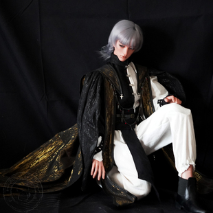 BJD娃衣材料包ob27男34分特体6兵人新中式id75古风TD龙魂壮叔交错