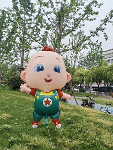 jojo动画动漫卡通气球圆形气球周岁生日装饰铝膜球儿童节