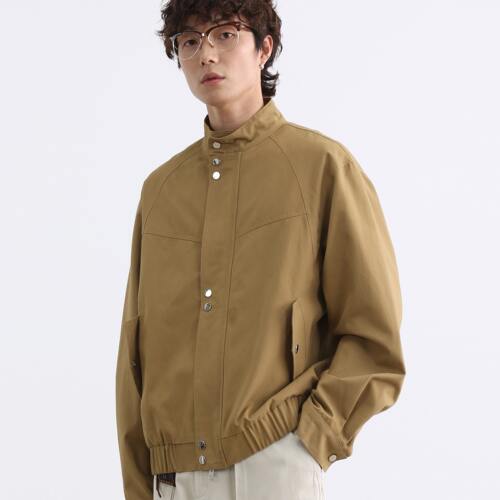 春秋新款日系覆古立领工