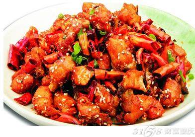 快洁菜净菜都市白领菜系之辣子鸡块专业配方教你学会为止