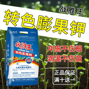 战胜王转色膨果钾生根高钾高钙型冲施肥水溶肥果树蔬菜大量元素肥