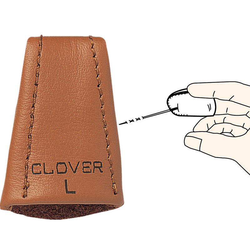 特价 日本可乐 优质厚牛皮顶针/指套 DIY家用缝纫缝衣顶针