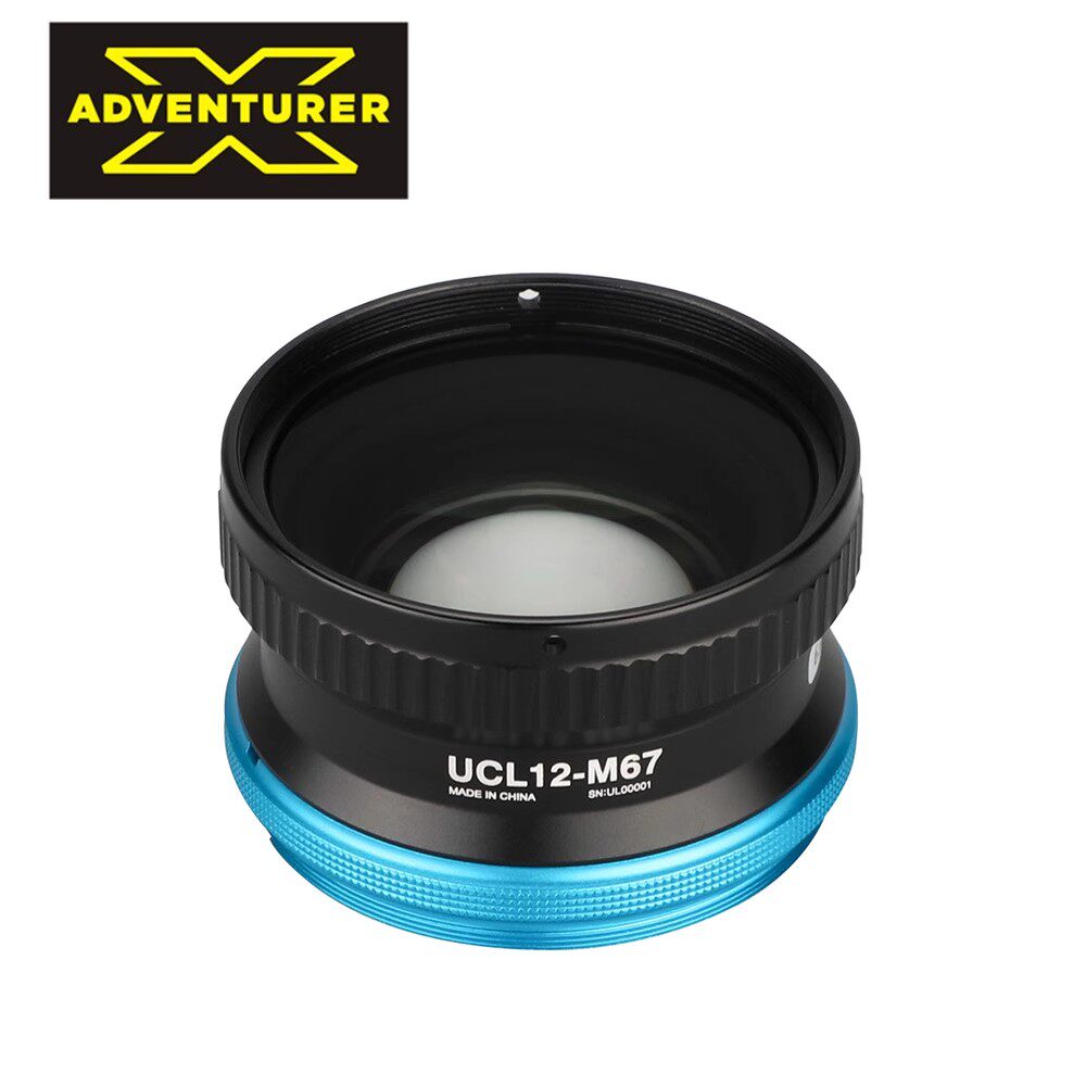X-ADVENTURER 探险家 UCL12-M67 +12外挂防水近摄镜 微距镜 潜水