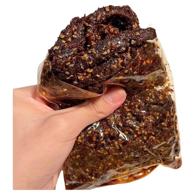 江志忠牛肉干 250g麻辣牛肉条五香味牛肉粒冷吃牛肉网红休闲零食