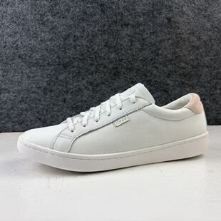 外贸原单美国keds女士白色牛皮经典款舒适柔软板鞋运动休闲鞋微瑕