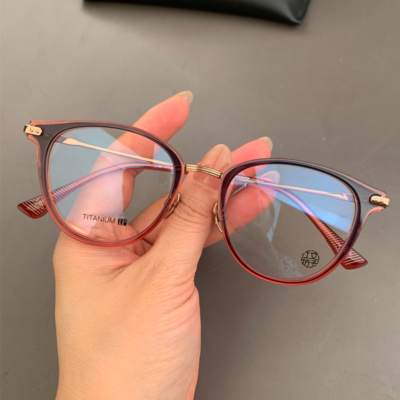 马吉他新品纯钛超轻细边眼镜架