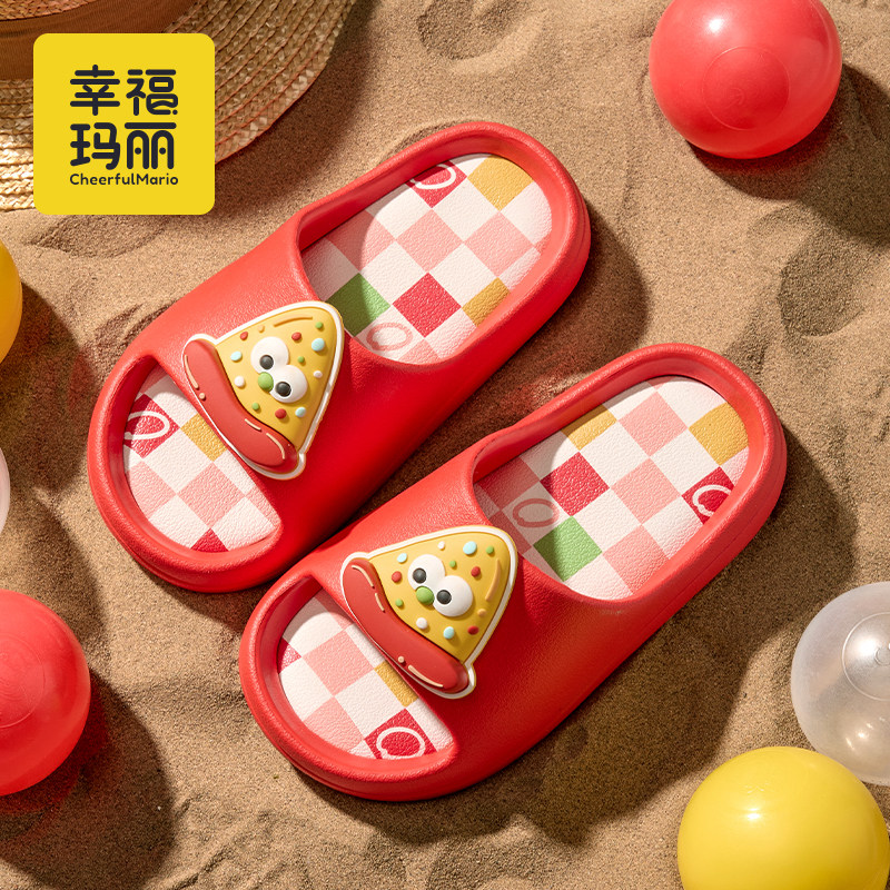 踩屎感拖鞋女童夏季eva浴室洗澡透气软底家居室内儿童凉拖鞋外穿