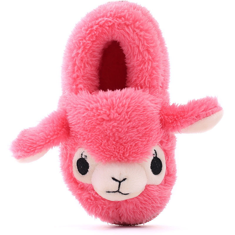 Chaussons enfants en suède pour hiver - semelle tendon - Ref 1032390 Image 4