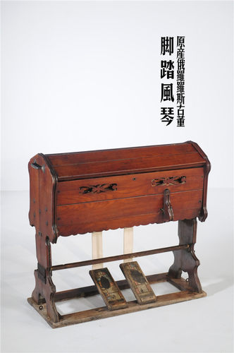 脚踏风琴民国老钢琴乐器摄影道具