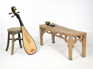 上海清代榉木春凳底部披麻灰中式古旧家具茶室音乐室禅意文化老家