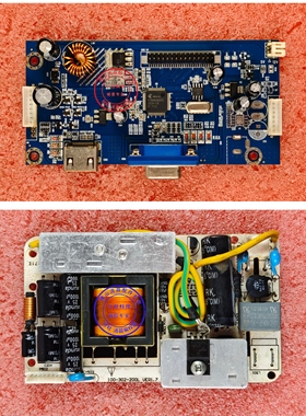 梦想家优冠QM23600电源板 100-302-200L主板 VIEWG_NT68658驱动板