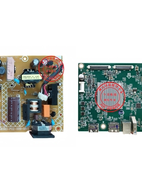 戴尔P2418D电源板 P2418DC驱动板 715G8583-P02 715G9067-M01主板