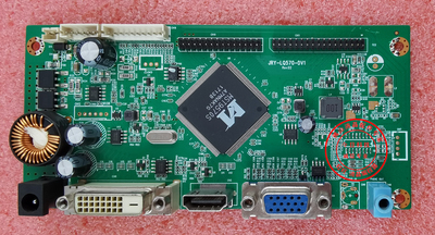 松人驱动板144HzJRY-LQ570-DV1