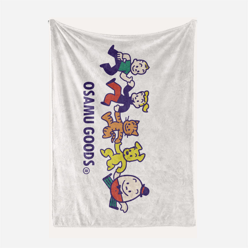 일본 23 신작 하라다 하루 무늬 대형 담요 귀여운 낮잠 겨울 사무실 담요