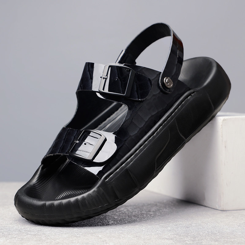 凉鞋男款2024夏季新款韩版防滑透气商务休闲时尚两用沙滩鞋27869