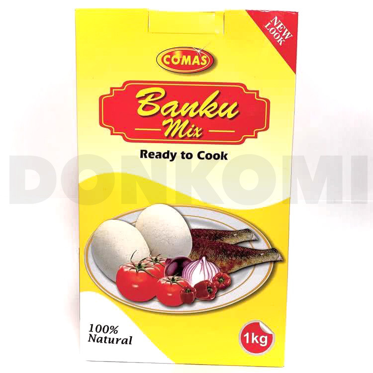 DONKOMI banku mix, Ghana banku, kenkey, neat banku, fufu 1kg