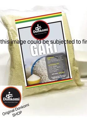 Gari, Cassava Granules, Garri, EBA Donkomi 1kg