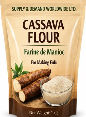Cassava flour,Cassava powder,Cassava fufu,Farine de Manioc
