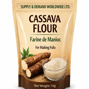 Cassava flour,Cassava powder,Cassava fufu,Farine de Manioc