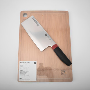 德国双立人NOW S中片刀砧板中式菜刀竹制砧板 专柜同款