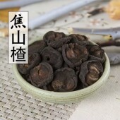 中药材特级焦山楂500g克炒山楂山楂炭焦三仙原料另售焦麦芽炒麦芽