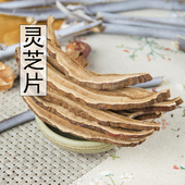 包邮 灵芝片长白山紫灵芝半野生灵芝切片野生灵芝 野生赤灵芝500克