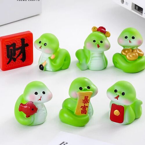 新年招财元宝小蛇diy装饰品盲袋