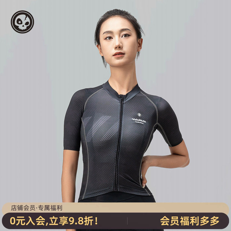 短袖上衣透气夏季公路车骑行服女
