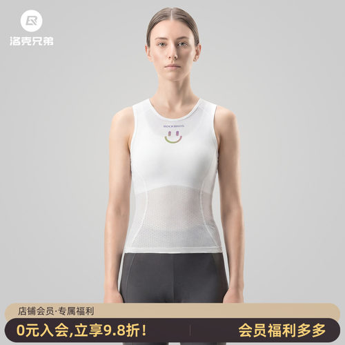 洛克兄弟排汗衫女速干透气背心夏