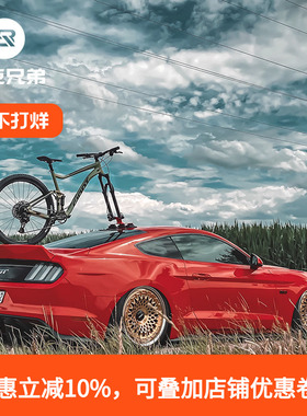 洛克兄弟吸盘式车顶架车载汽车行李架强力吸附山地公路自行车装备