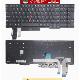 适用Thinkpad 联想 P72 P73  R590 T580S P52 P53 笔记本键盘