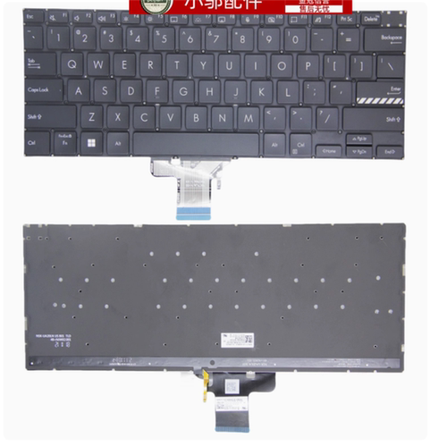 适用华硕X3400PA M3400QA K6400Z M6400R M3401Q K3401 X3401键盘